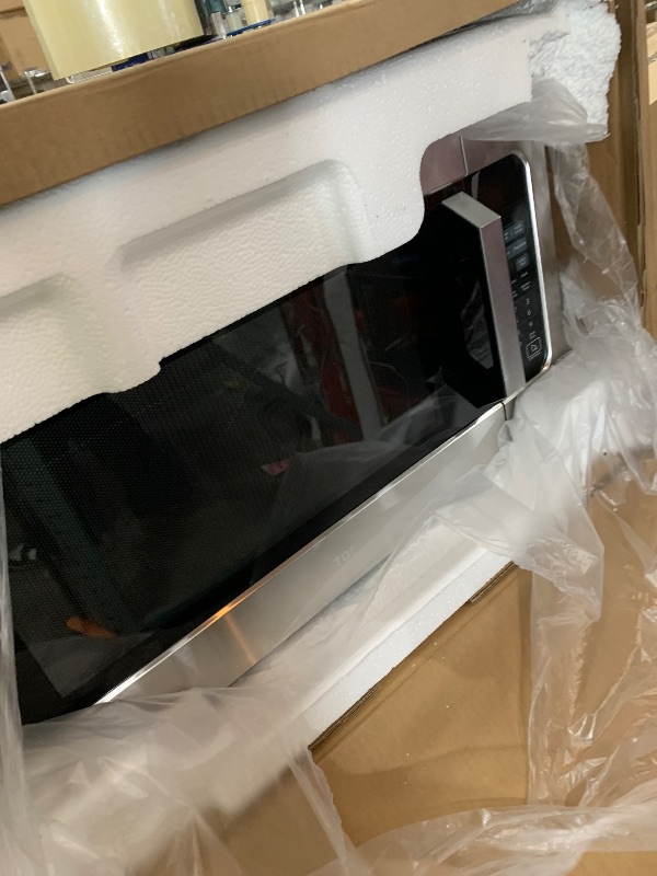 Photo 1 of Toshiba ML-EM62P(SS) Large Countertop Microwave with Smart Sensor, 6 Menus, Auto Defrost, ECO Mode, Mute Option & 16.5" Position Memory Turntable, 2.2 Cu Ft, 1200W, Stainless Steel