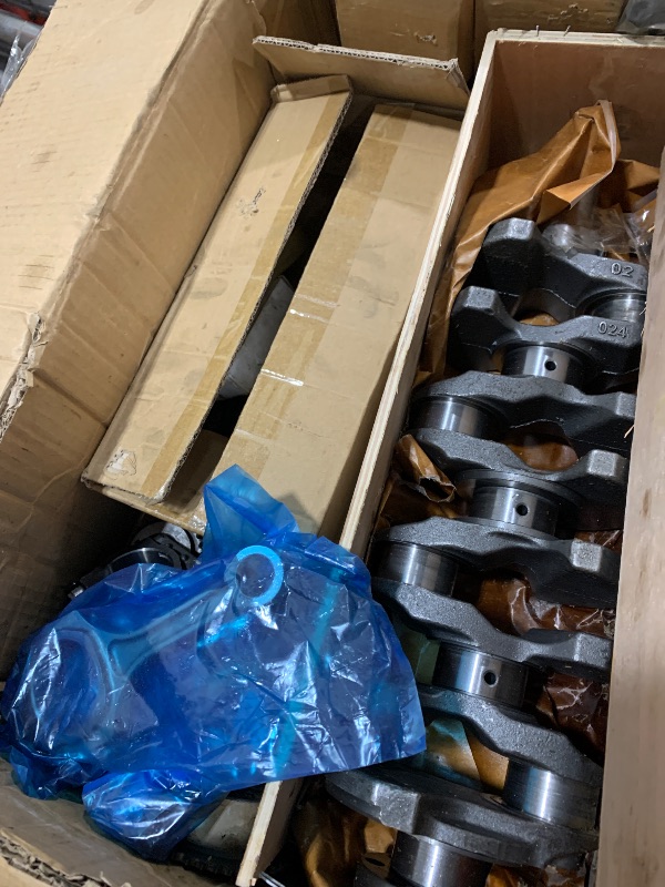 Photo 1 of SUSUCAR Engine Rebuild Overhaul Kit with Crankshaft, Timing Chain Kit, Head Gasket Set, Pistons for Kia Sportage Hyundai Sonata Santa Fe Sport 2.4L G4KJ, crankkit-2.4