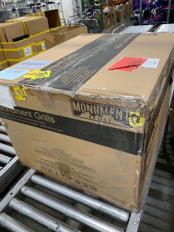 Photo 1 of Monument Grills 4+1 Outdoor Barbecue Stainless Steel Propane Gas Grill, 4 Burners & 1 Side Burner 62,000 BTU Patio Garden Barbecue Grill with Knob Controls, Mesa415BZ