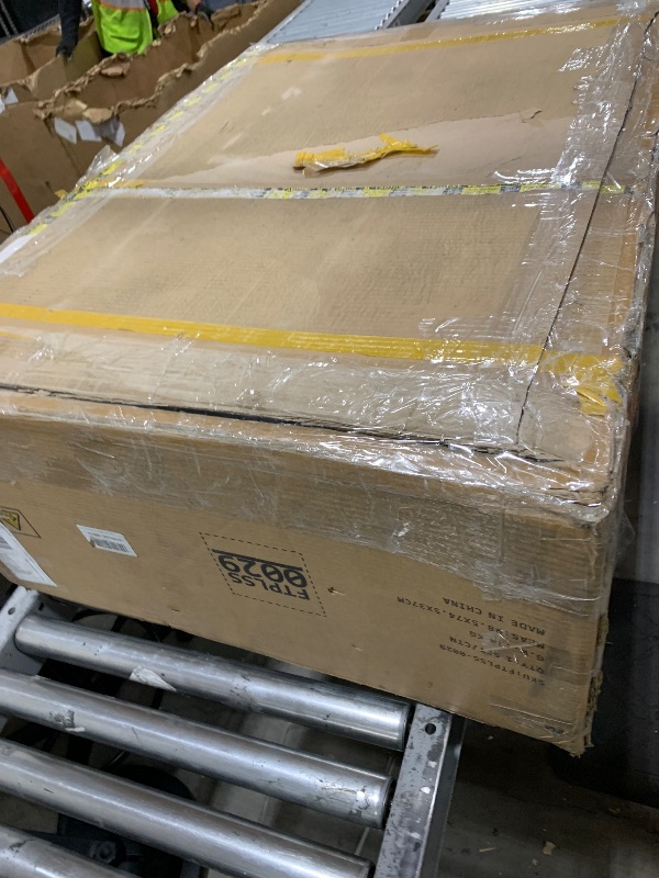 Photo 1 of YITAHOME 8x9FT Resin Storage Unit sans Flooring, All-Weather Plastic Shed with Window, Vents and Secured Doors, Outdoor Plastic Tool Cabin for Poolside, Lawn, Backyard, Patio, Dark Gray