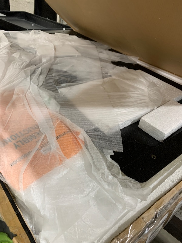 Photo 1 of Signature Design by Ashley Sharstorm Modern Table Set with Faux Cement Melamine Tabletop, Set of 3, Light Gray & Gray