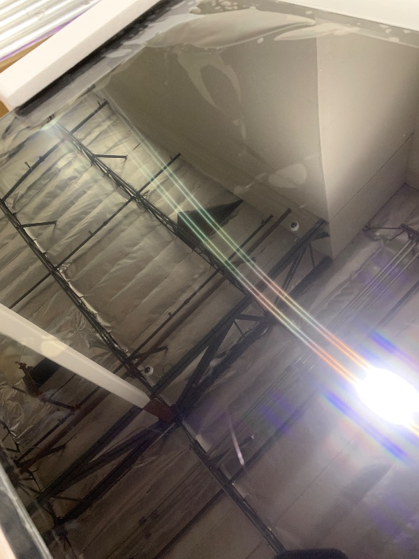 Photo 1 of TV SCREEN IS BROKEN PARTS ONLY Roku Smart TV 2025 – 43-Inch Select Series, 4K HDR TV – RokuTV with Enhanced Voice Remote – Flat Screen LED Television with Wi-Fi for Streaming Live Local News, Sports, Family Entertainment