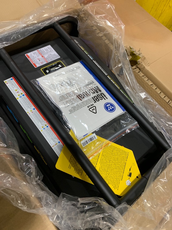 Photo 1 of Westinghouse 14500 Peak Watt Tri-Fuel Home Backup Portable Generator, Remote Electric Start, Transfer Switch Ready, Gas, Propane, and Natural Gas Powered