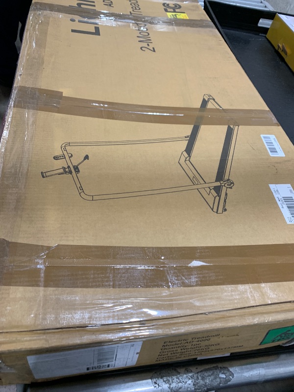 Photo 1 of Lichico PulseDrive 8.7 MPH Walking Pad Treadmill with BLDC, Fits up to 6' & 47"x16" Super-Long Desk with Handle Bar, Compact Under Desk Treadmill for HomOffice, Running Walking Machine Remote Control