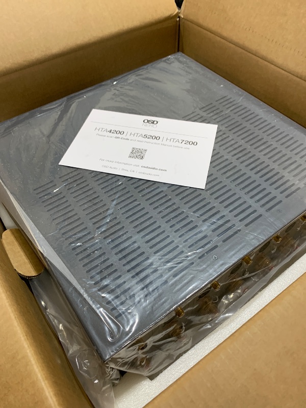 Photo 1 of OSD Audio Nero HTA7200 Multi Channel (7X) 210W/Ch Home Theater Amplifier