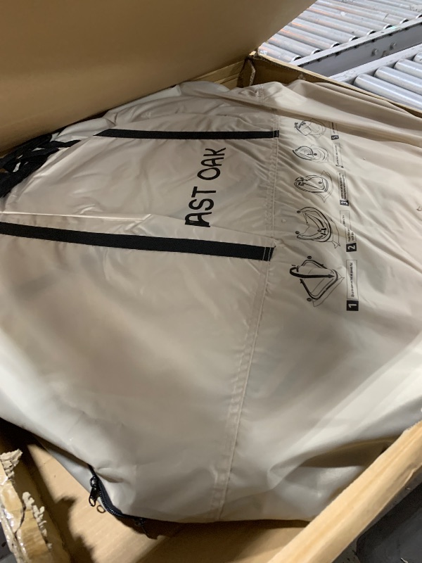 Photo 1 of East Oak Weather Sports Tent for Fishing, Sports Event | Pop Up Bubble Tent Instant Sun & Rain Shelter | No Condensation, Spacious Interior, Ultra Visibility | All Weather Protection | 6 x 6 FT