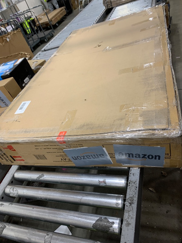 Photo 1 of Storkcraft Santorini Deluxe 5-in-1 Convertible Crib with Bonus Toddler Guardrail (Driftwood) – GREENGUARD Gold Certified, Toddler Guardrail Included in Box, Fits Standard Crib Mattress