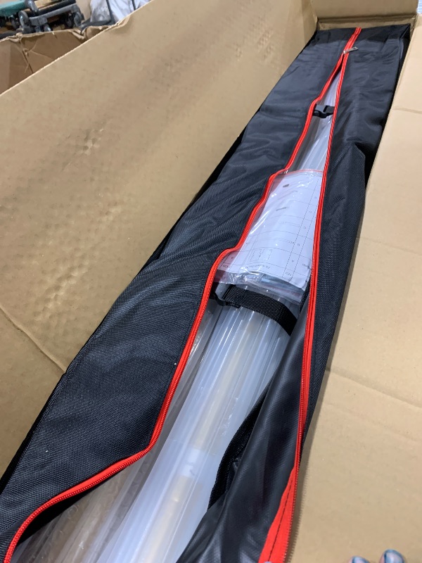 Photo 1 of And Drape Backdrop Stand, 8.9x20ft Heavy Duty Adjustable Background Frame with Metal Base, Back Drop Holder for Parties Photography Wedding Photoshoot Decoration - Gold