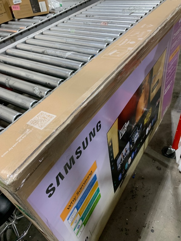 Photo 1 of NO CABLES UNABLE TO TEST Samsung 65-Inch Class Crystal UHD U8000F 4K Smart TV (2025 Model) Endless Free Content, Crystal Processor 4K, MetalStream Design, Knox Security, Alexa Built-in