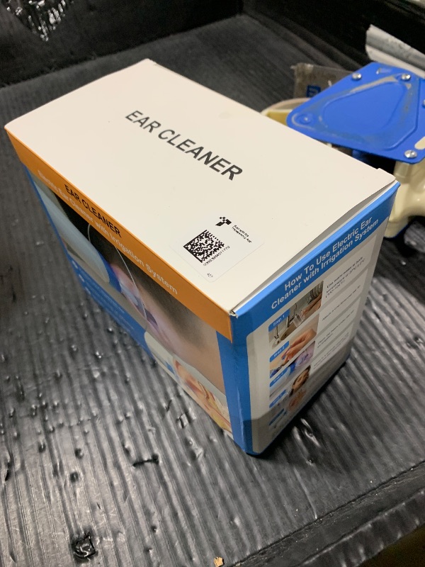 Photo 1 of Ear Wax Removal, Electric Ear Cleaning Kit with Light, FSA-HSA-Eligible, Ear Irrigation Kit with 4 Pressure Modes, Safe and Effective Ear Flush Kit with Ear Cleaner - Includes Basin, Towel & 15 Tips