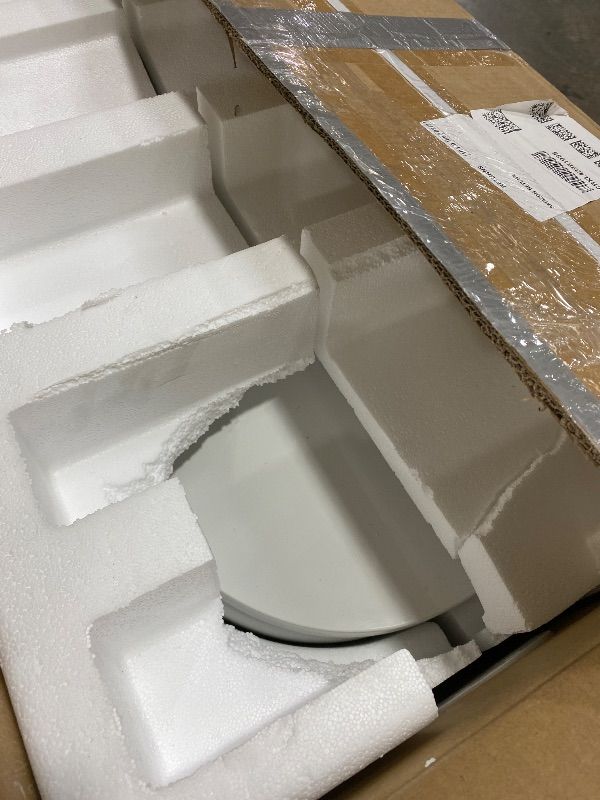 Photo 1 of Artistic Smart Toilet, Bidet Toilet with Powerful Flush, Auto Open/Close Lid, Instant Warm Water, Elongated Heated Seat, Dryer, Night Light, Deodorization