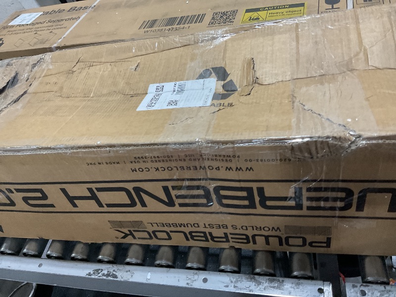 Photo 1 of PowerBench 2.0 Adjustable Weight Bench, 7 Positions, Built-in Wheels & Handle, Innovative Equipment for Home & Commercial Gyms, Versatile Workout Bench