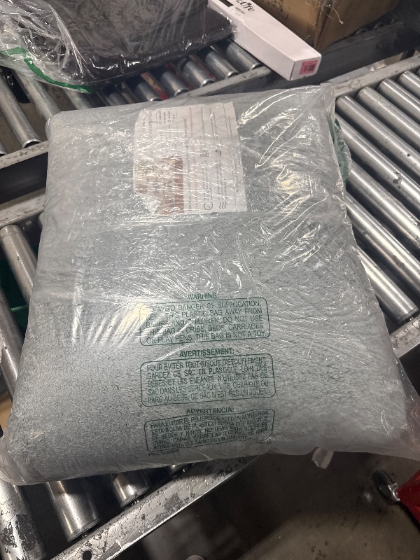 Photo 1 of Hutha Large Area Rugs for Bedroom Living Room, 5x8 Grey Solid Fluffy Super Soft Memory-Foam Furry Bedside Carpets, Modern Indoor Floor Rug Aesthetic Minimalist Rug for Kids Girls Boys Home Decor