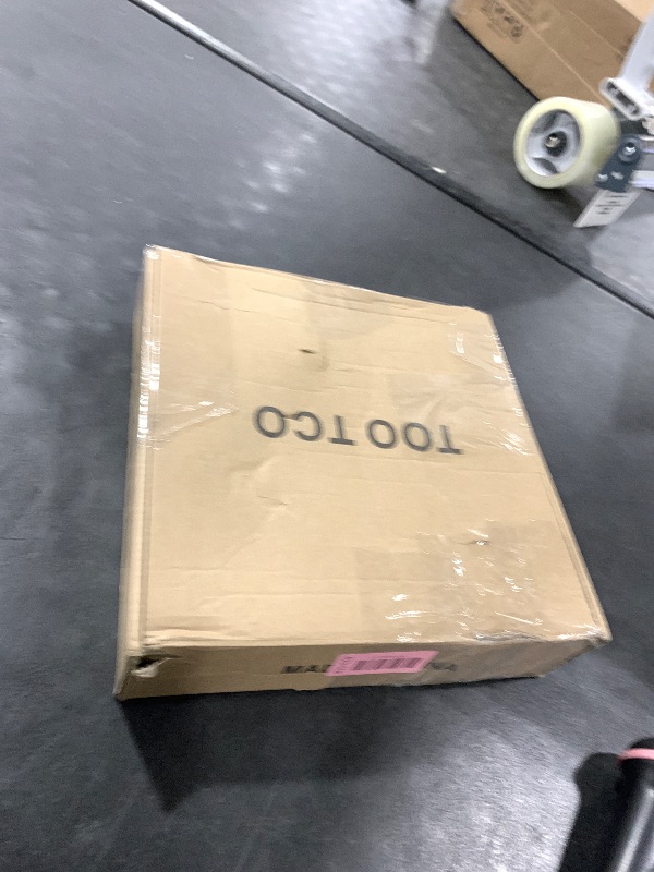 Photo 1 of **INCOMPLETE** 4 Inch Caster Wheels Set of 3 Heavy Duty Natural Elastic Rubber Wheels with Locking 2200Lbs Load Capacity, Silent Swivel 360° Rotation. Ideal for Industrial Carts, Trolleys, Workbenches, and Casters