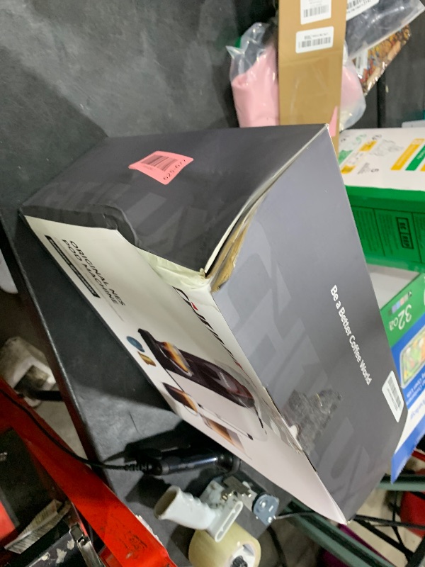 Photo 1 of CHULUX Compact Espresso Machine, 20 Bar Single Serve Coffee Maker, Dual Brew Sizes for Espresso and Lungo, 1400W Rapid Brewing, Mystic Gray (Upgrade Model)