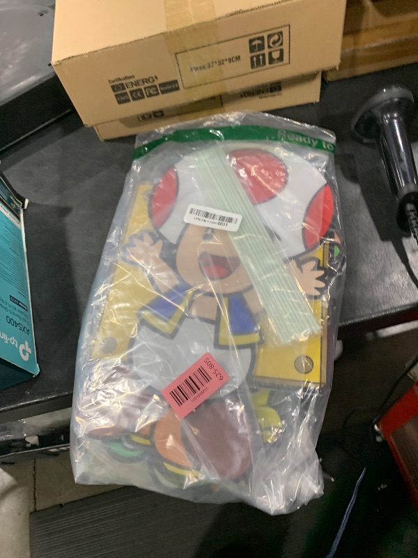 Photo 1 of Mario Birthday Party Supplies, 8PCS Yard Signs with Stakes, Outdoor Lawn Party Decor, Mario Birthday Party Decorations, Yard Signs for Super Mario Theme Birthday Party