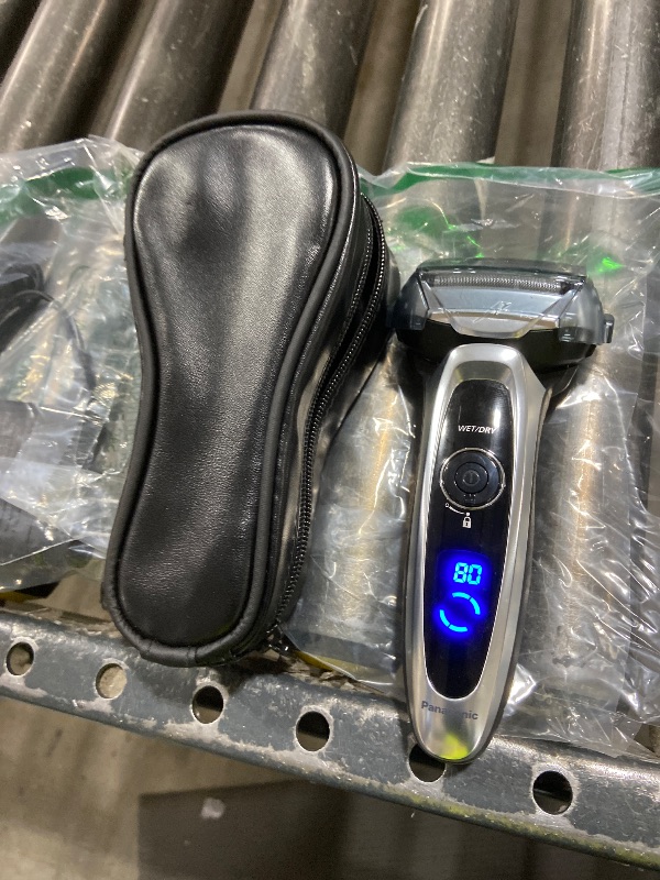 Photo 1 of Panasonic ARC5 Electric Razor for Men with Pop-Up Trimmer, Wet/Dry 5-Blade Electric Shaver with Intelligent Shave Sensor and Multi-Flex Pivoting Head – ES-LV65-S (Silver)
