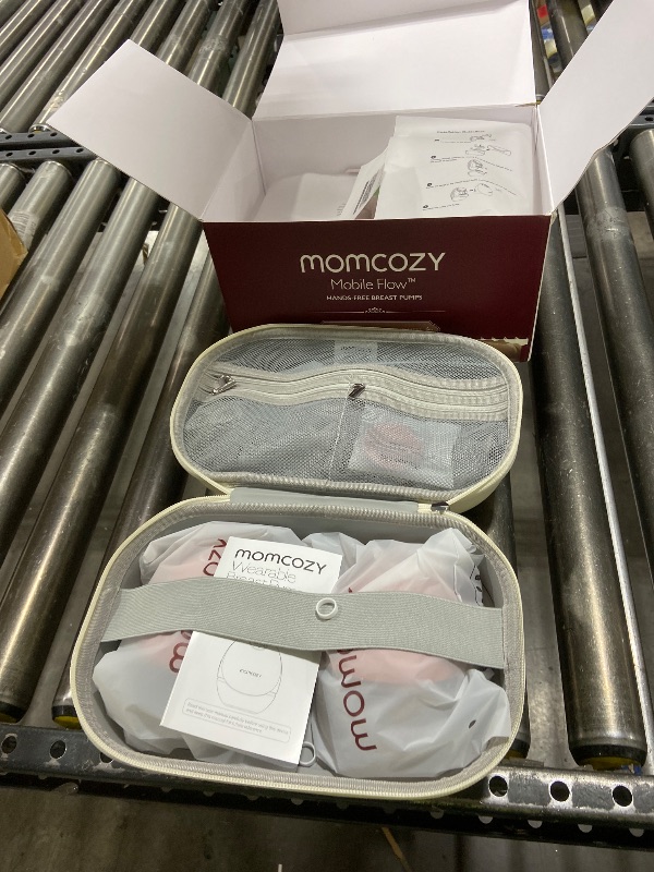 Photo 1 of Momcozy Wearable Breast Pump, Hands Free Upgraded Mobile Flow | M9, App Discreet Control with Personalized Multi-Modes & 15 Levels, Wearable Breast Pump 24mm, 2 Pack Cozy Red