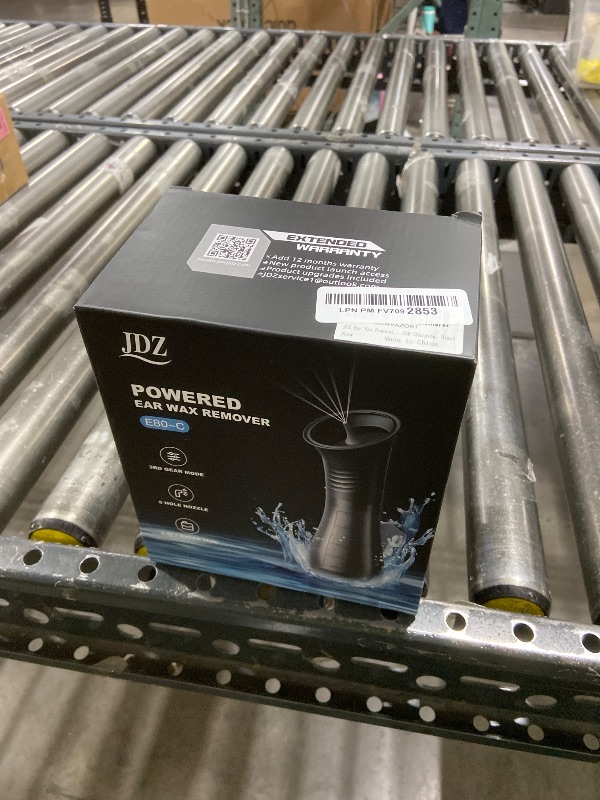 Photo 1 of JDZ Ear Wax Removal Kit, Electric Ear Cleaner with Irrigation Flushing System, Safe & Effective Ear Cleaning Tool with LED Display, 3 Pressure Modes, 12 Tips, IPX7