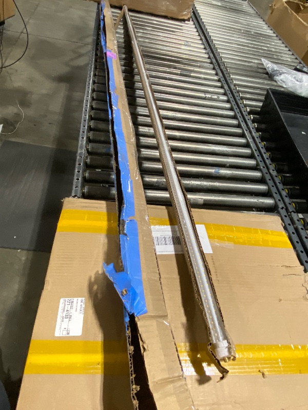 Photo 1 of ELEKICO 75w 8ft Led Bulbs, 9500lm 5000k 8' Led Bulb, V Shaped Clear Cover T8 Led Tube Lights 8ft, T8 Led Bulbs 8 Foot, 8' Led Replacement for T8 T10 T12 F96t12 Fluorescent Tubes