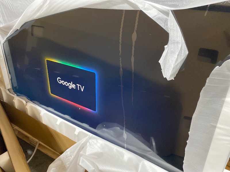 Photo 1 of TCL 98-Inch Q65 QLED 4K UHD Smart TV with Google TV (98Q651G, 2024 Model) Dolby Vision, Dolby Atmos, HDR Pro+, Game Accelerator Enhanced Gaming, Voice Remote, Works with Alexa, Streaming Television