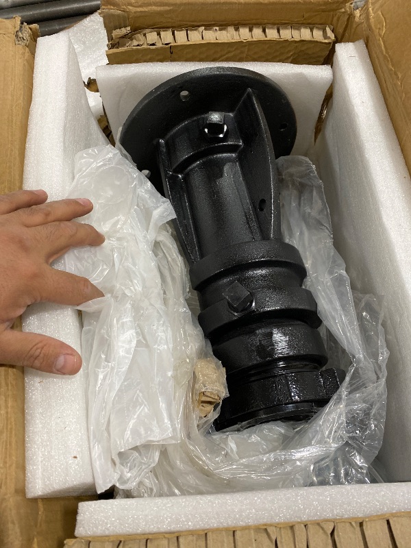 Photo 1 of Fifth Wheel/ 5th Wheel to Gooseneck Adapter 12"-16", Adjustable Cushioned Fifth Wheel to Gooseneck, Towing Capacity 20000 lbs, Gooseneck Hitch RV Trailer C5G1216