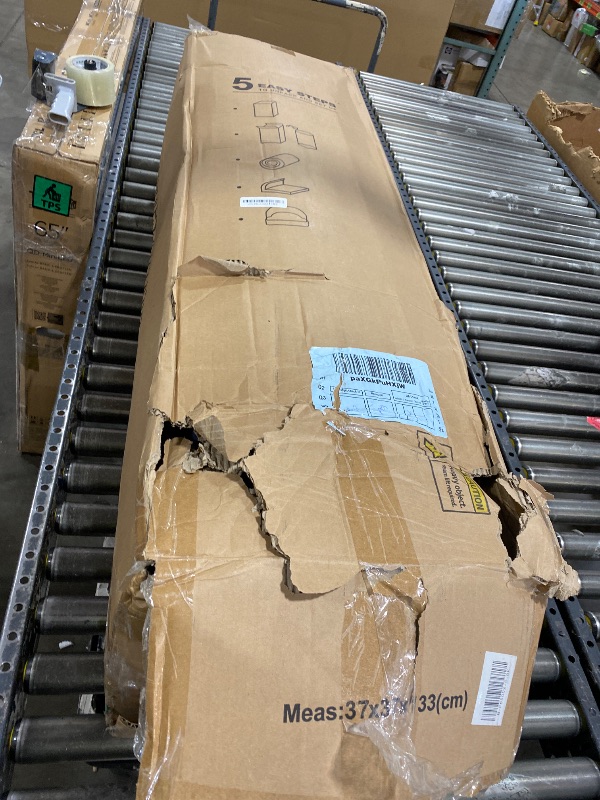 Photo 1 of Novilla Oversized Chaise Lounge Indoor, Corduroy Cloud Couch Boneless Chaise Lounge Chair Indoor Deep Seat Reading Chair, 66‘’L x 46‘’W Boneless Couches for Living Room, No Assembly Required, Black