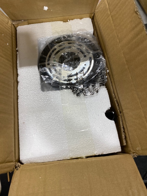 Photo 1 of MOKATNG Bathroom Light Fixtures, 5-Light Coastal Vanity Lights with Crystal Glass Shade, Black Bathroom Wall Lamp for Mirror Kitchen Hallway Cabinet