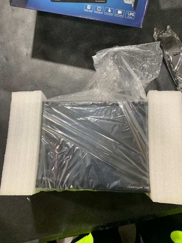 Photo 1 of 9 Inch Single DIN Car Stereo with Wireless Apple CarPlay Android Auto, Car Radio, 9" IPS Capacitance Touchscreen, Bluetooth 5.2, FM Receiver, Backup Camera,USB/Type-C, subwoofer, Apple Car Play