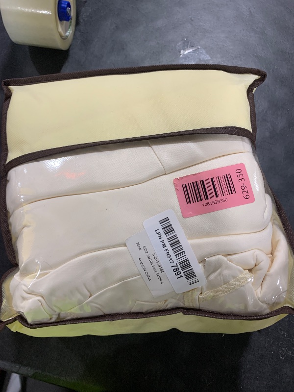 Photo 1 of 20x10ft Wrinkle Free Ivory Backdrop Curtain for Parties Soft Fabric Drapes Wedding Ivory Curtain Backdrop for Birthday Party Decorations Background for Photography 5x10ft,4 Panels