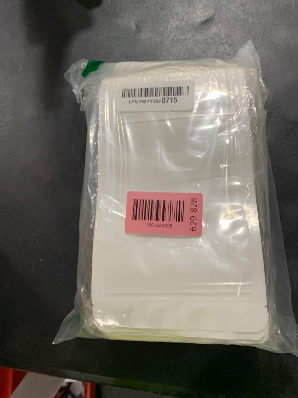 Photo 1 of 100 PCS Resealable Packaging Bags for Small Business?Kraft Bags With Window Clear Fornt Heat Seal Sealable 4.7"X7.9"Paper Zipper Stand Up Pouches Nut Bag Coffee Cookie Herb Food Bakery Storage