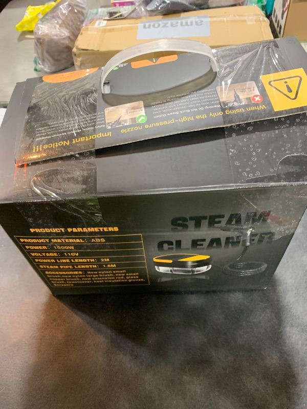 Photo 1 of Gautye Steam Cleaner, 3-Level Adjustable Handle, 15s Heat-Up, 1.69 Quarts Tank, Portable Steamer for Cleaning with 15 pcs Accessories, Steam Cleaner for Home for Dirt, Grease, Grout, Tile,Floor, Car