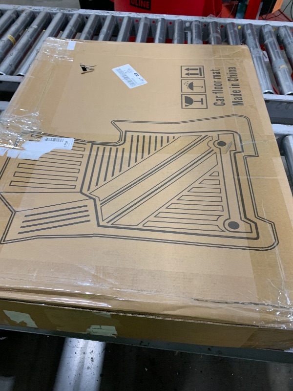 Photo 1 of **INCOMPLETE SET** Antsvnn Floor Mats Cargo Liner Compatible for T-oyota Sienna (2021-2023 2024 2025) 7 Seat Custom Fit 1st, 2nd and 3rd Row Weather Mats (7 Seater with Spare Tire)