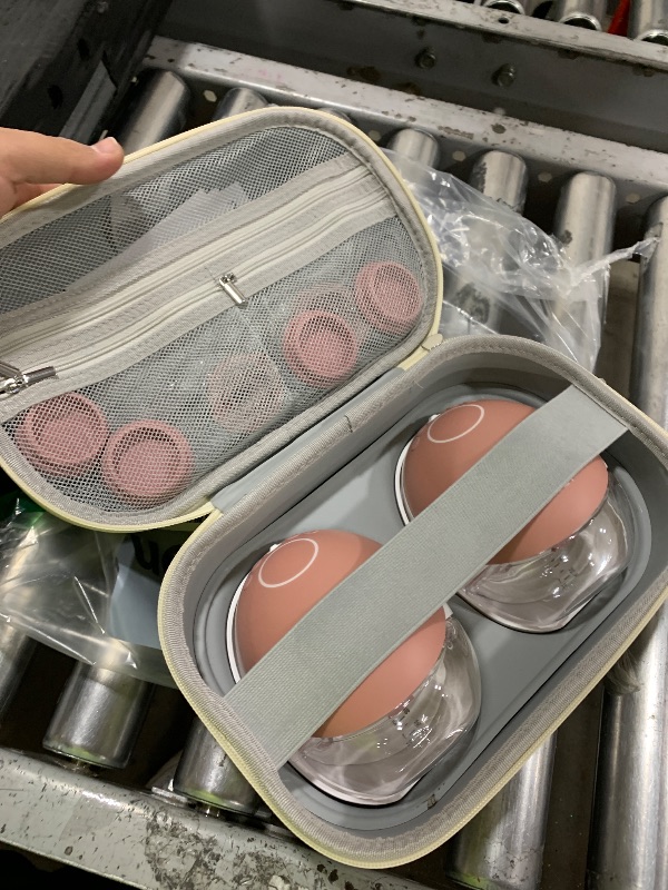 Photo 1 of Momcozy Wearable Breast Pump, Hands Free Upgraded Mobile Flow | M9, App Discreet Control with Personalized Multi-Modes & 15 Levels, Wearable Breast Pump 24mm, 2 Pack Cozy Red