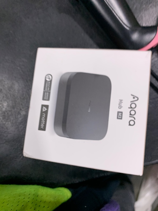 Photo 1 of Aqara Smart Home Hub M3 for Advanced Automation, Matter Controller, Thread Border Router, Features Zigbee, Bluetooth, Wi-Fi, PoE, IR, Supports Alexa, Apple HomeKit, SmartThings, Home Assistant, IFTTT