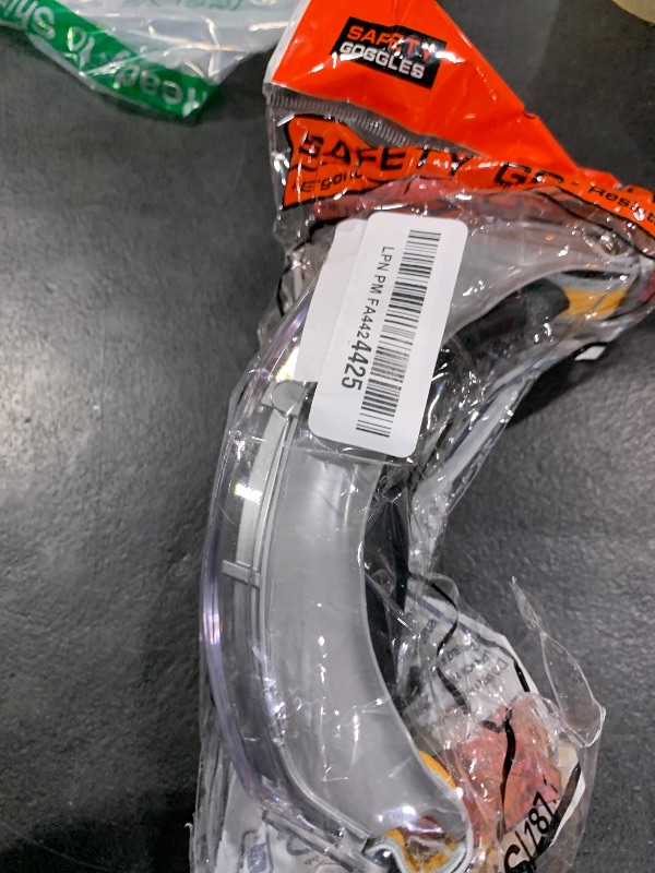 Photo 1 of TNDCKP grey Anti-Fog Safety Goggles - Wide Vision, Adjustable Fit, Chemical Splash, Lightweight for Lab/Chemistry/Biology (grey)