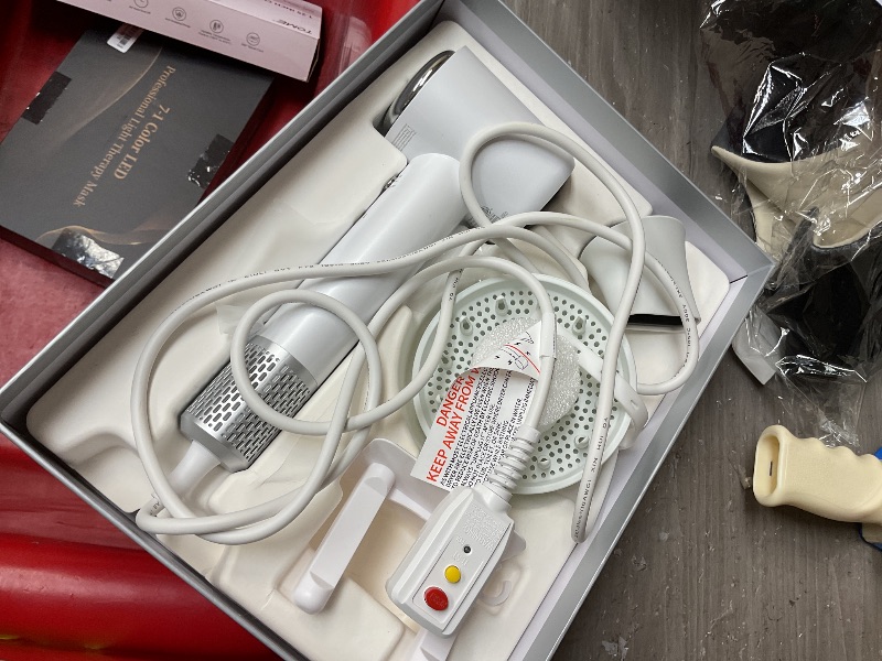 Photo 1 of Tideway Hair Dryer, Blow Dryer with Diffuser, Ionic Professional High-Speed 1500W Low-Noise, 110,000 RPM Brushless Motor, Fast Drying, Travel Compact for Women & Men (White)