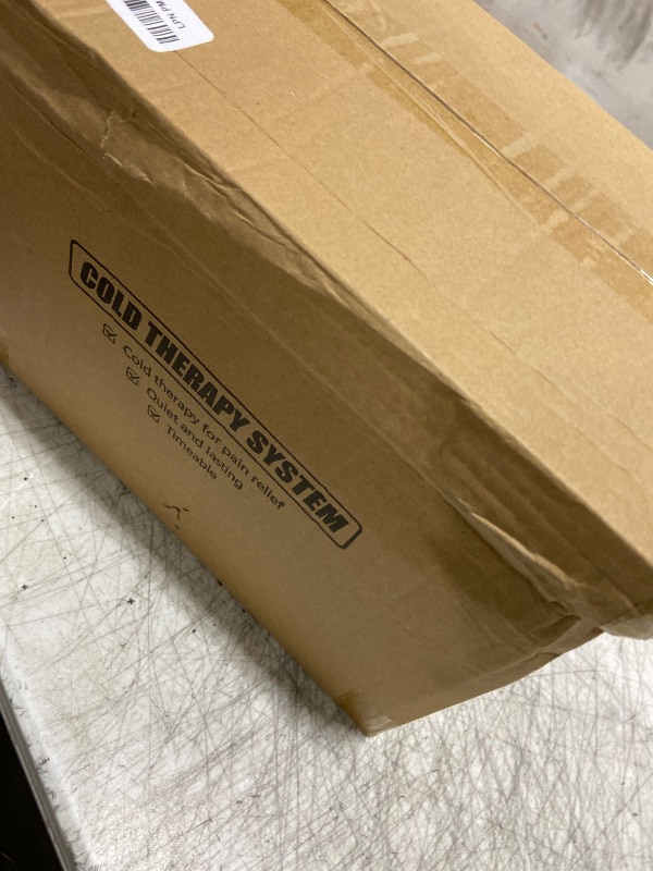 Photo 1 of Cold Therapy Machine, Portable Ice Machine for Knee After Surgery?Programmable Knee Replacement Recovery System, Cryotherapy for Post Surgery Recovery Sports Injuries, Reduce Swelling, Circular Gray