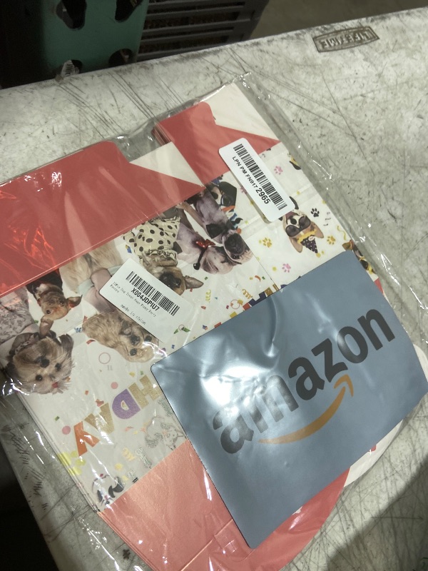 Photo 1 of 10Pcs Dog Theme Treat Gift Boxes with Handle Paper Candy Bags Cute Puppy Goodie Paper Gift Boxes with Tags for Birthday Adopt a Pet Dog Party Favors Supplies
