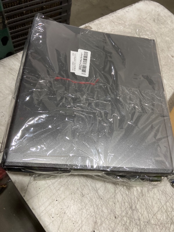 Photo 1 of 1-inch 3 Ring Binder with 2 Interior Pockets, 1'' Basic Binders Holds US Letter Size 8.5'' x 11'' Paper - Versatile Binders for Office, Home, and School Use, 6 Pack (Black)