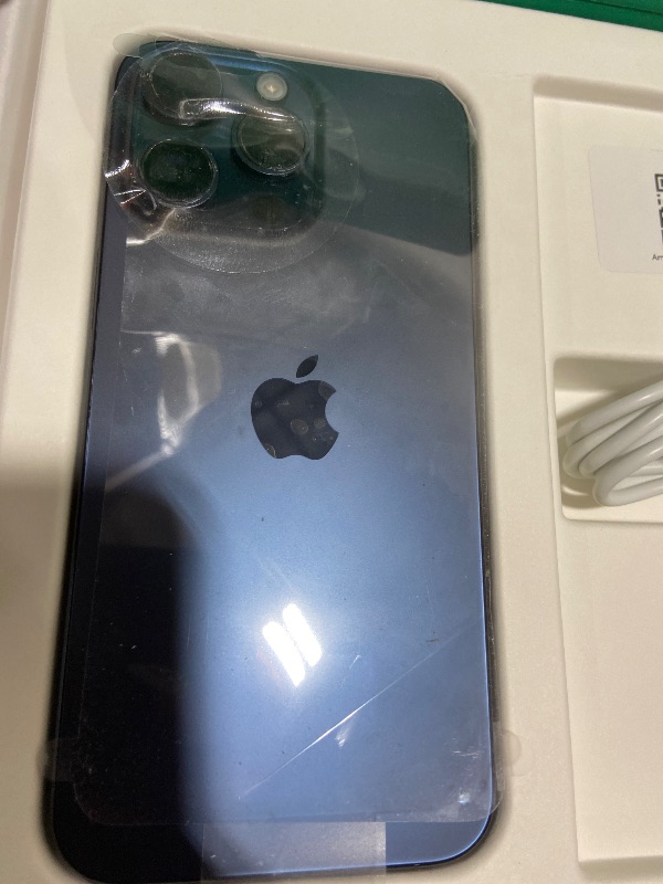 Photo 1 of Apple iPhone (Renewed Premium) 15 Pro Max, 256GB, Blue Titanium - Unlocked