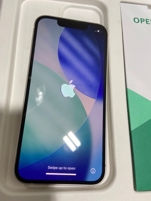 Photo 1 of Apple iPhone 13 Mini, 128GB, Starlight - Unlocked (Renewed Premium)