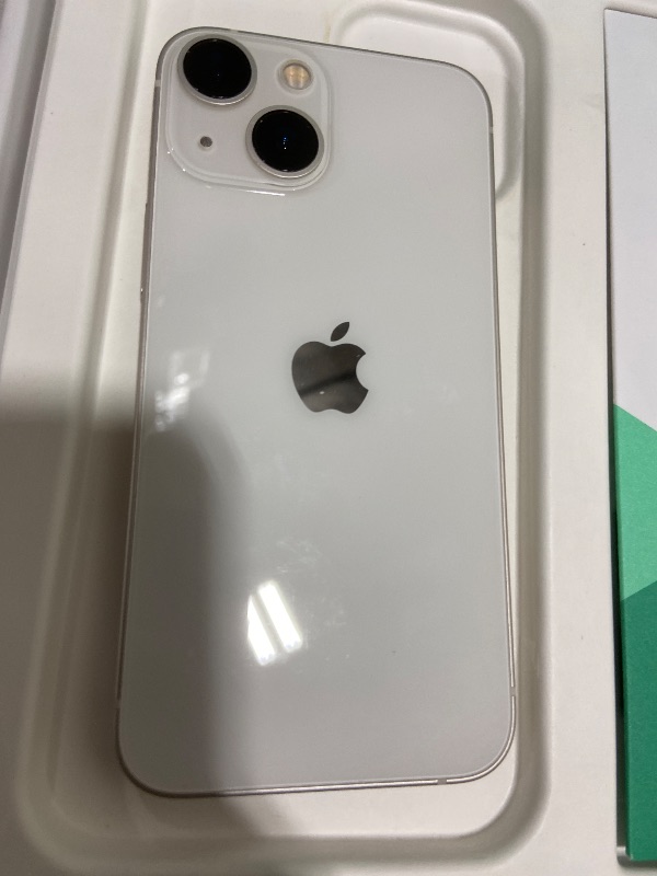 Photo 1 of Apple iPhone 13 Mini, 128GB, Starlight - Unlocked (Renewed Premium)