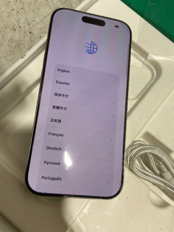 Photo 1 of Apple iPhone 16 Pro, US Version, 512GB, White Titanium - Unlocked (Renewed Premium)