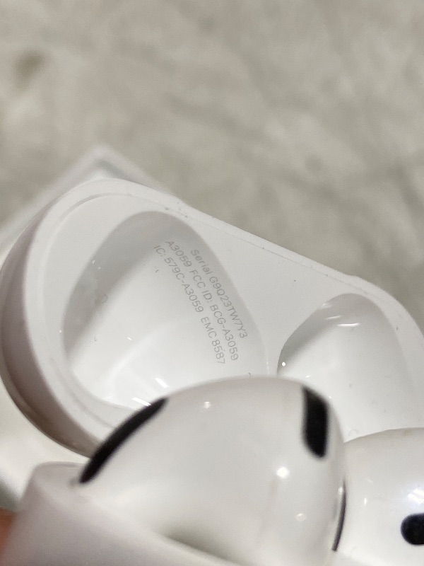Photo 1 of Apple AirPods 4 Wireless Earbuds, Bluetooth Headphones, with Active Noise Cancellation, Adaptive, Transparency Mode, Personalized Spatial Audio, USB-C Charging Case, Wireless Charging, H2 Chip