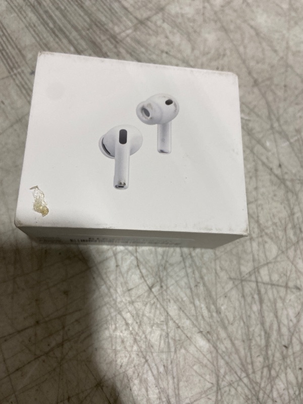 Photo 1 of Apple AirPods Pro 3 Wireless Earbuds, Active Noise Cancellation, Live Translation, Heart Rate Sensing,Hearing Aid Feature,Bluetooth Headphones,Spatial Audio, High-Fidelity Sound, USB-C Charging, White