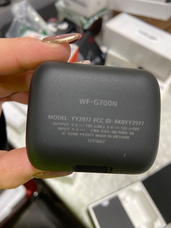 Photo 1 of Sony Inzone s Wireless Gaming Earbuds, Perfect for PlayStation® 5, for PC/PS5/Switch/Mobile, 48Hr Battery with Case, Noise Canceling, 360 Spatial Sound, 2.4GHz USB-C Dongle, WF-G700N Black