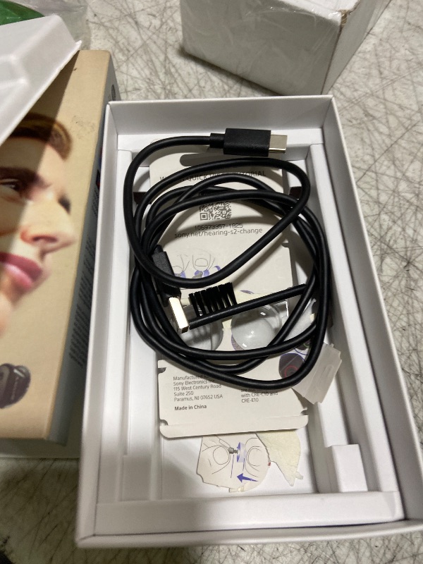 Photo 1 of Sony CRE-C20 Self-Fitting OTC Hearing Aids for Mild to Moderate Hearing Loss, Prescription-Grade Sound Quality, Compact Virtually Invisible Design, Customizable App, and Rechargeable Battery