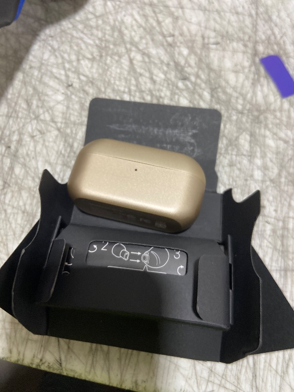 Photo 1 of Technics Reference Class Hi-Fi Wireless Earbuds,Dolby Atmos with Head Tracking,Adaptive Noise Cancelling,3 Device Multipoint, 10-hr Battery,Wireless Charging,Improved Fit -EAH-AZ100-N (Champagne)