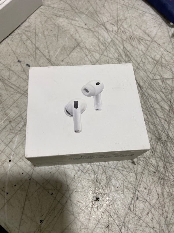 Photo 1 of Apple AirPods Pro 3 Wireless Earbuds, Active Noise Cancellation, Live Translation, Heart Rate Sensing,Hearing Aid Feature,Bluetooth Headphones,Spatial Audio, High-Fidelity Sound, USB-C Charging, White